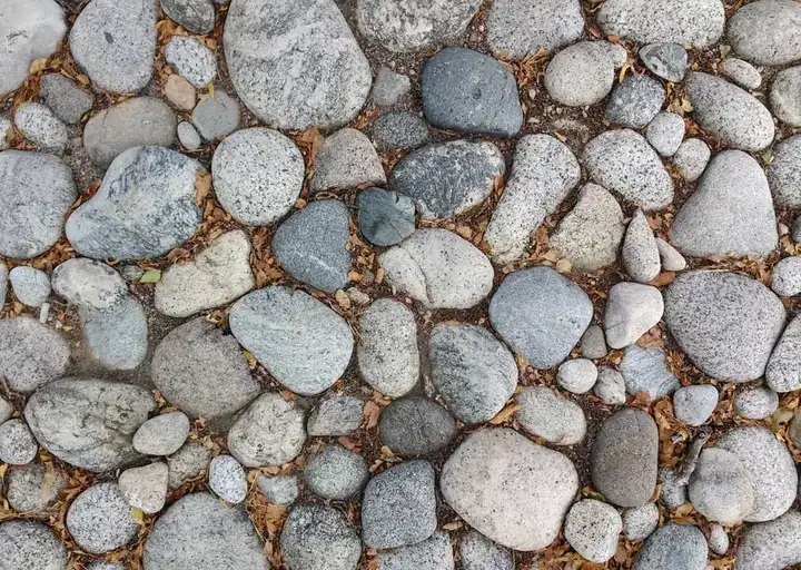 Close-up texture of rocks ready for screening